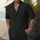 Camisa Masculina Bordada - Verão 2025 Kurt