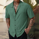 Camisa Masculina Bordada - Verão 2025 Kurt