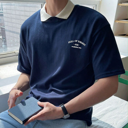 Camisa Polo Masculina "Full Of Energy Club" de Alta Qualidade - Dom Conrado