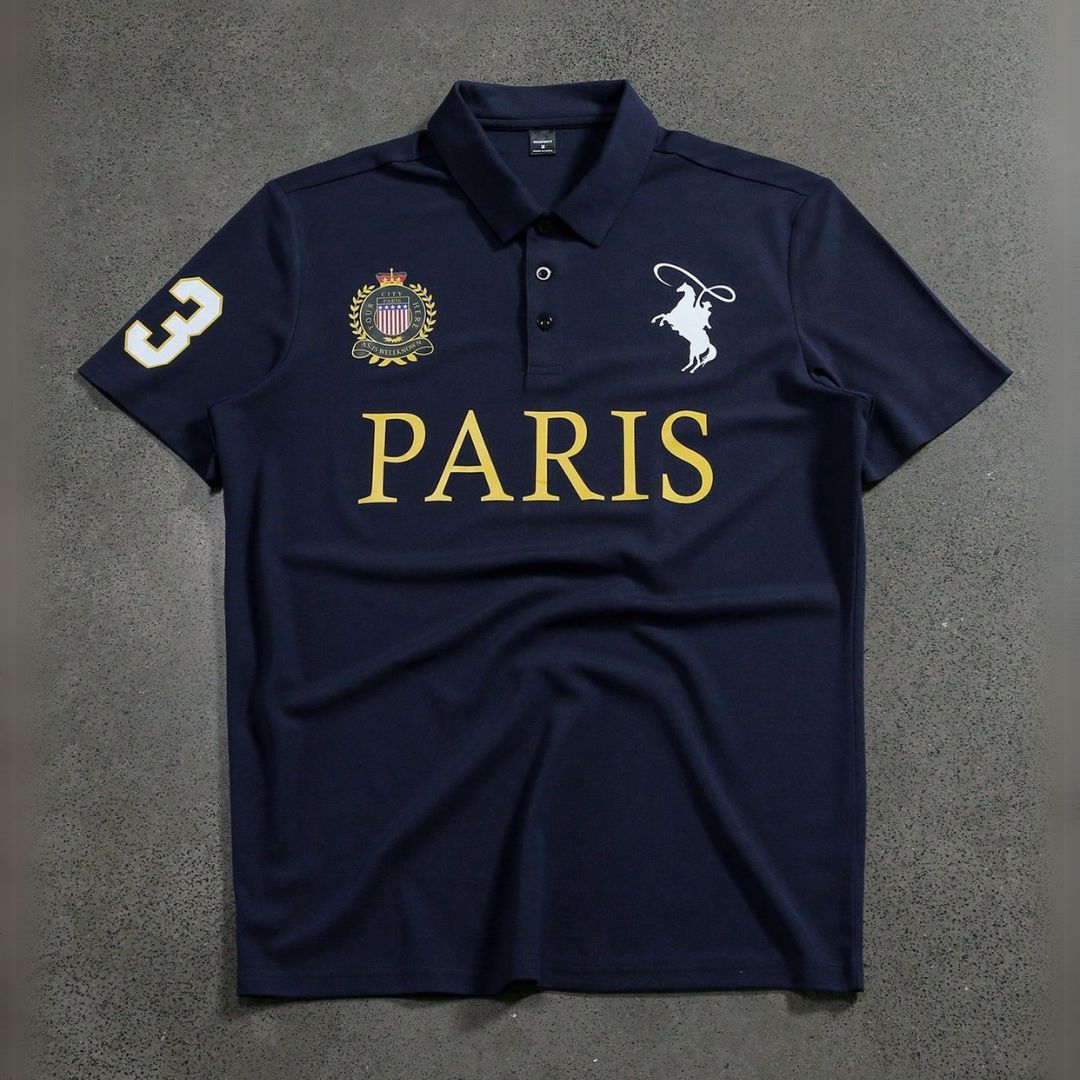 Camisa Polo Masculina de Alta Qualidade - Paris | Dom Conrado
