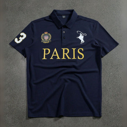 Camisa Polo Masculina de Alta Qualidade - Paris | Dom Conrado