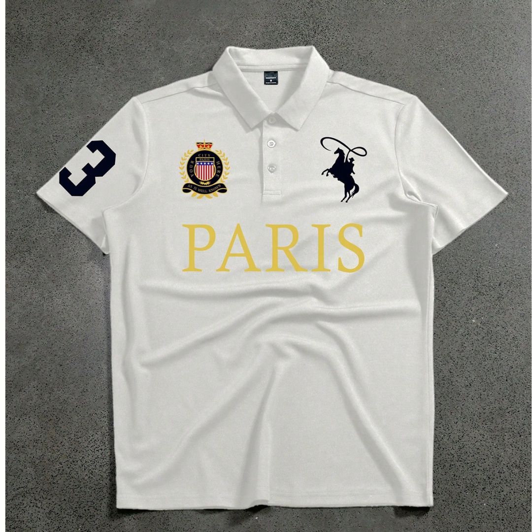 Camisa Polo Masculina de Alta Qualidade - Paris | Dom Conrado