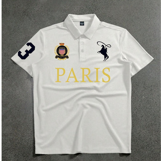 Camisa Polo Masculina de Alta Qualidade - Paris | Dom Conrado