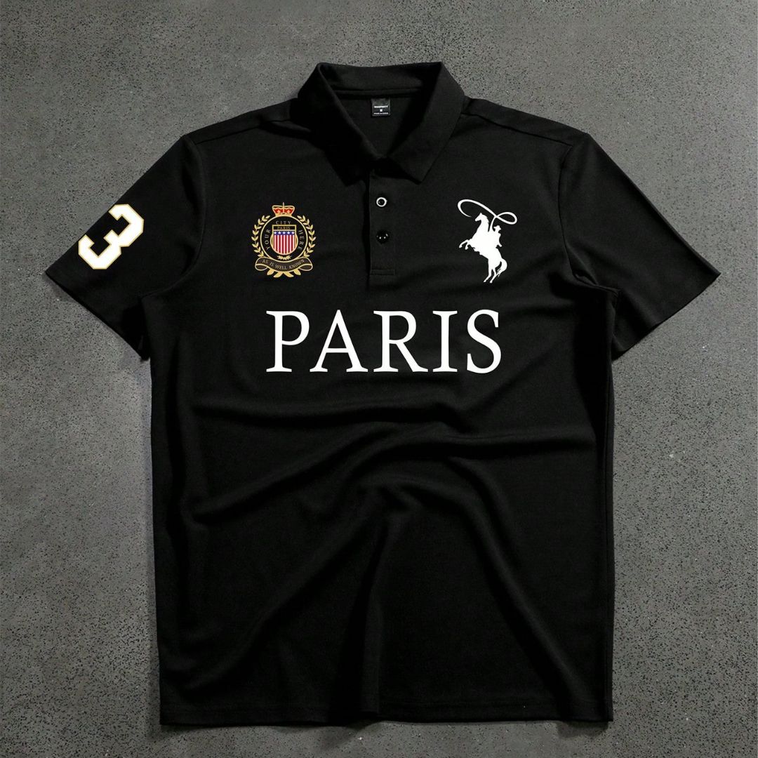 Camisa Polo Masculina de Alta Qualidade - Paris | Dom Conrado