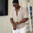 Camisa de Botão Vazada - Hollis - Dom Conrado