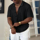 Camisa de Botao Vazada - Hollis - Dom Conrado