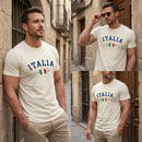 Camiseta Masculina Estampada Itália Sport - 100% Algodão - Dom Conrado