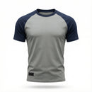 Camiseta Masculina Manga Raglan Bicolor - Modelo Denver - Dom Conrado