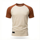 Camiseta Masculina Manga Raglan Bicolor - Modelo Denver - Dom Conrado