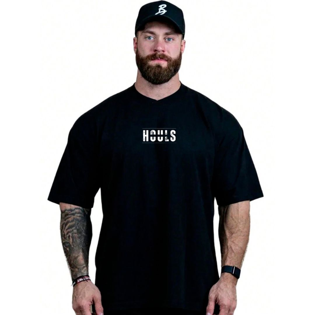 Camiseta Masculina Oversized Estampa Espartano
