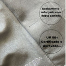 Camiseta Plus Size Manga Longa Térmica DryFit Proteção UV 50+ - Calvin | Dom Conrado
