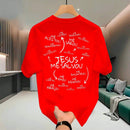 Camiseta Streetwear Masculina - Jesus me Salvou |  100% Algodão