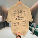 Camiseta Streetwear Masculina - Jesus me Salvou |  100% Algodão