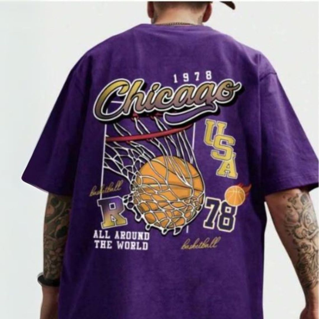 Camiseta Chicago Street Wear Basquete - Dom Conrado