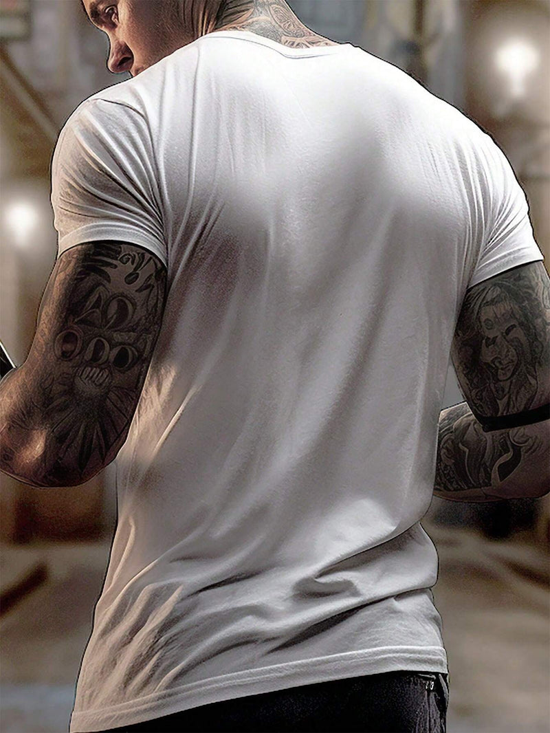 Camiseta Masculina Fé Esperança Amor - Dom Conrado