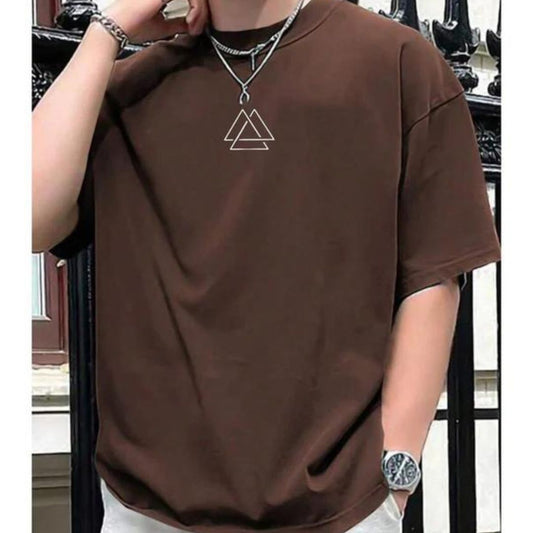 Camiseta Masculina "3 Triângulos" - Com Conrado