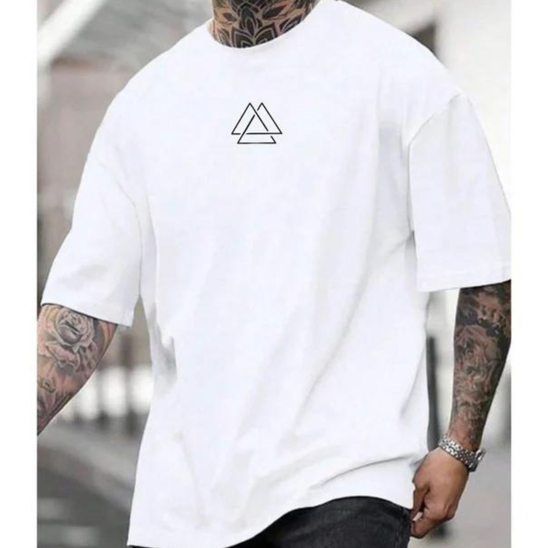 Camiseta Masculina "3 Triangulos" - Dom Conrado