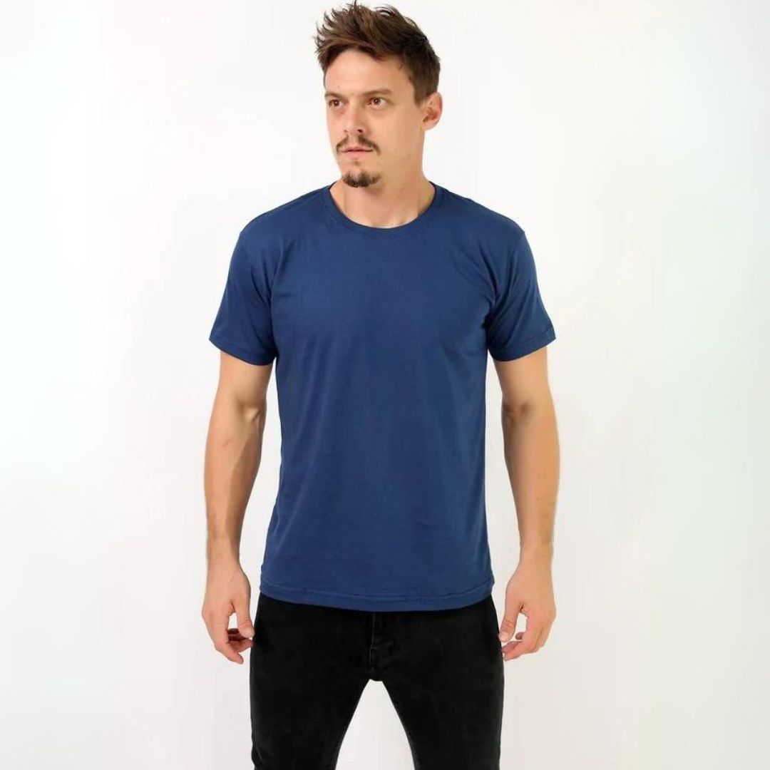 Camiseta Masculina Basica de Algodao - Dom Conrado 