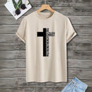 Camiseta Masculina Cruz Algodao - Dom Conrado