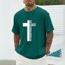 Camiseta Masculina Cruz Algodao - Dom Conrado