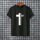 Camiseta Masculina Cruz Algodao - Dom Conrado