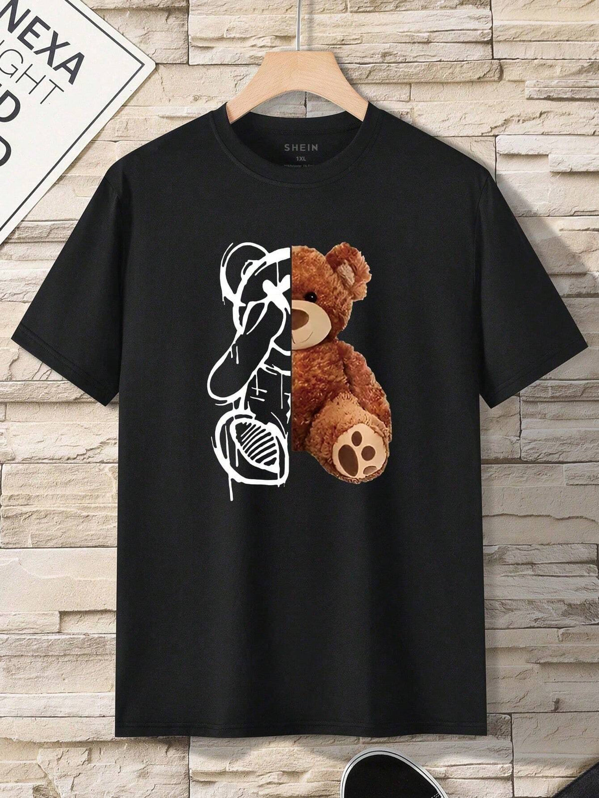 Camiseta Masculina Urso Algodão - Kaype Store