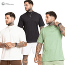 Kit com 3 Camisetas Oversized Masculinas - Conforto e Estilo Streetwear | Dom Conrado