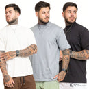 Kit com 3 Camisetas Oversized Masculinas - Conforto e Estilo Streetwear | Dom Conrado
