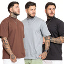 Kit com 3 Camisetas Oversized Masculinas - Conforto e Estilo Streetwear | Dom Conrado