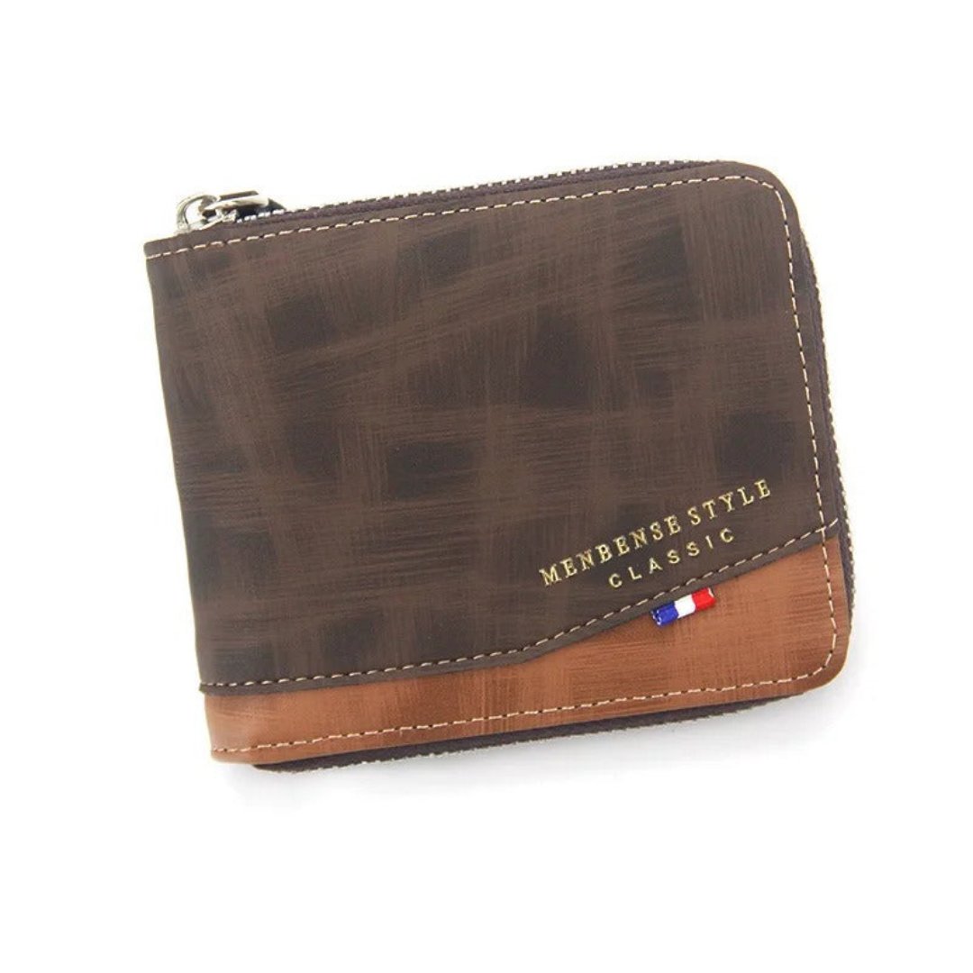 Carteira Masculina de Couro Menbense Premium - Dom Conrado