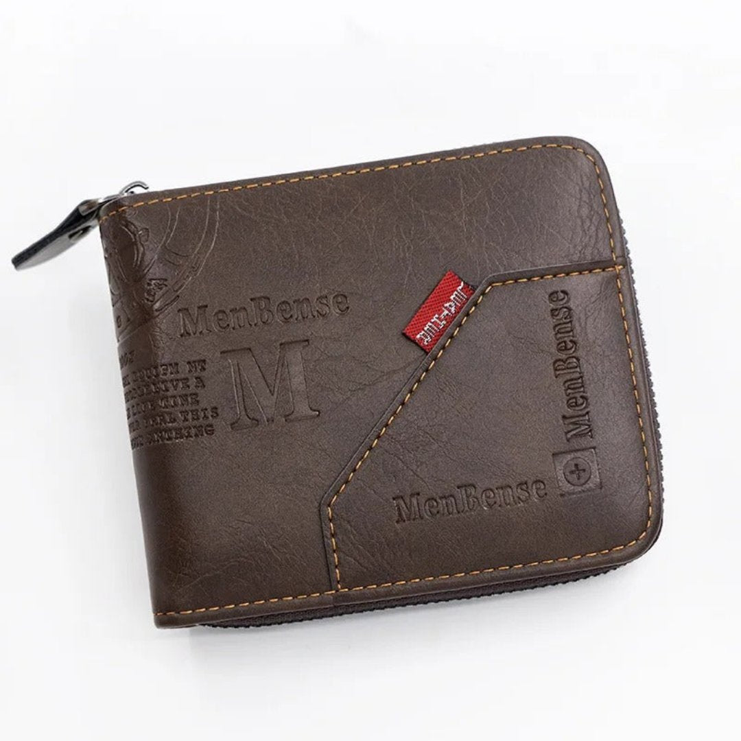 Carteira Masculina de Couro Menbense Premium - Dom Conrado