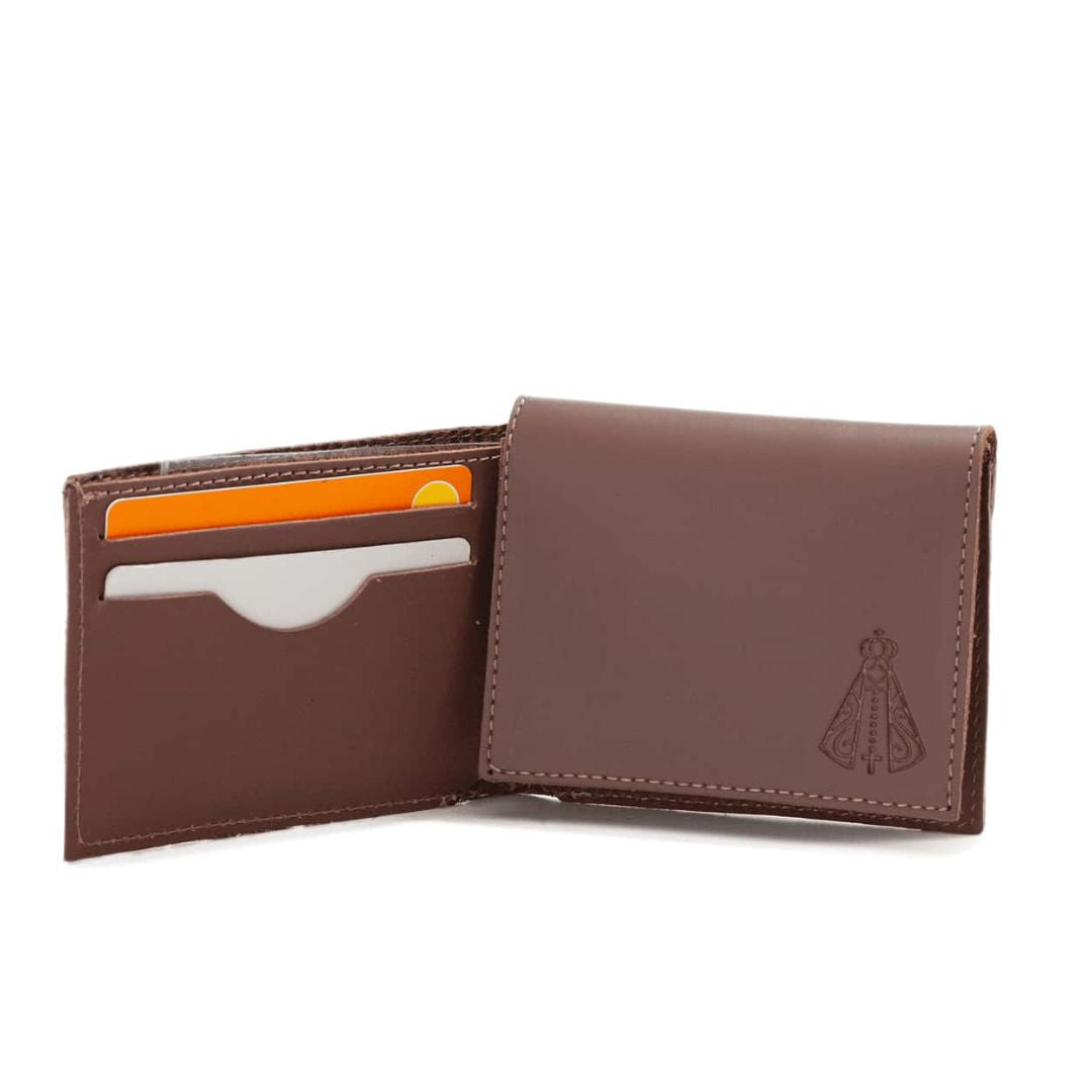 Carteira Slim Masculina Minimalista - Nossa Senhora Aparecida - Dom Conrado