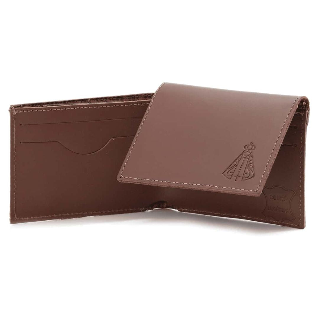 Carteira Slim Masculina Minimalista - Nossa Senhora Aparecida - Dom Conrado