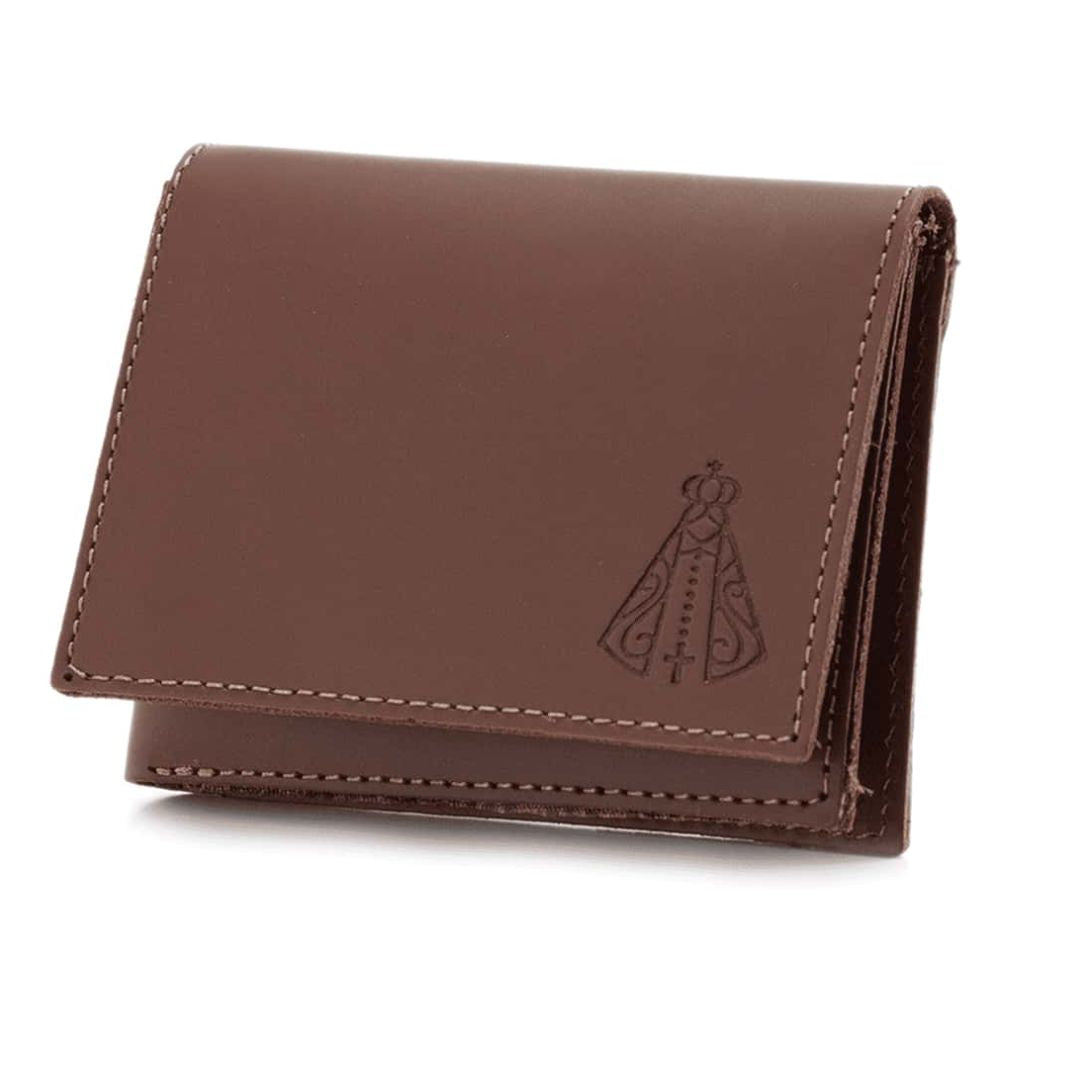 Carteira Slim Masculina Minimalista - Nossa Senhora Aparecida - Dom Conrado