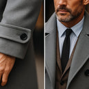 Casaco Sobretudo Masculino Cinza - Cavil - Dom Conrado