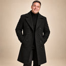 Casaco Sobretudo Masculino Preto Cavil | Elegância Clássica e Proteção no Inverno