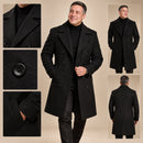 Casaco Sobretudo Masculino Preto Cavil | Elegância Clássica e Proteção no Inverno