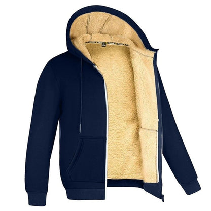 Casaco Masculino Forrado Tipo Sherpa - Alvarez