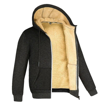 Casaco Masculino Forrado Tipo Sherpa - Alvarez