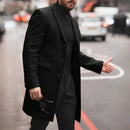 Casaco Sobretudo Masculino De Lã Com Gola - Dom Conrado