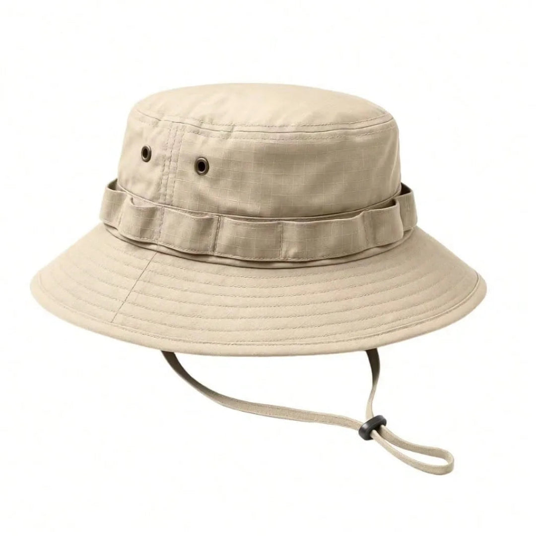 Chapéu Masculino Tático Shark para Camping, Pesca e Aventuras | Dom Conrado