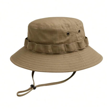Chapéu Masculino Tático Shark para Camping, Pesca e Aventuras | Dom Conrado