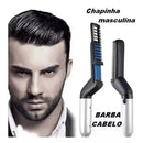 Chapinha Prancha Modelador e Alisador de Cabelo e Barba Masculino - Kaype Store