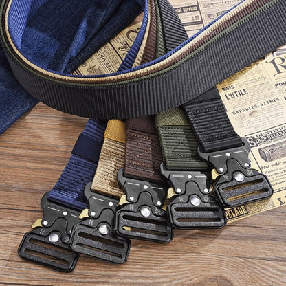 Cinto Masculino de Nylon com Fivela de Liga de Zinco - Dom Conrado