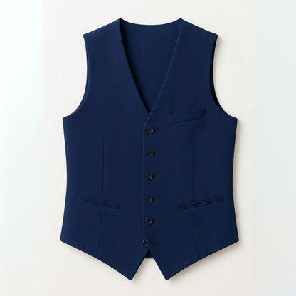 Colete Social Masculino Azul Marinho Slim Calleri - Dom Conrado