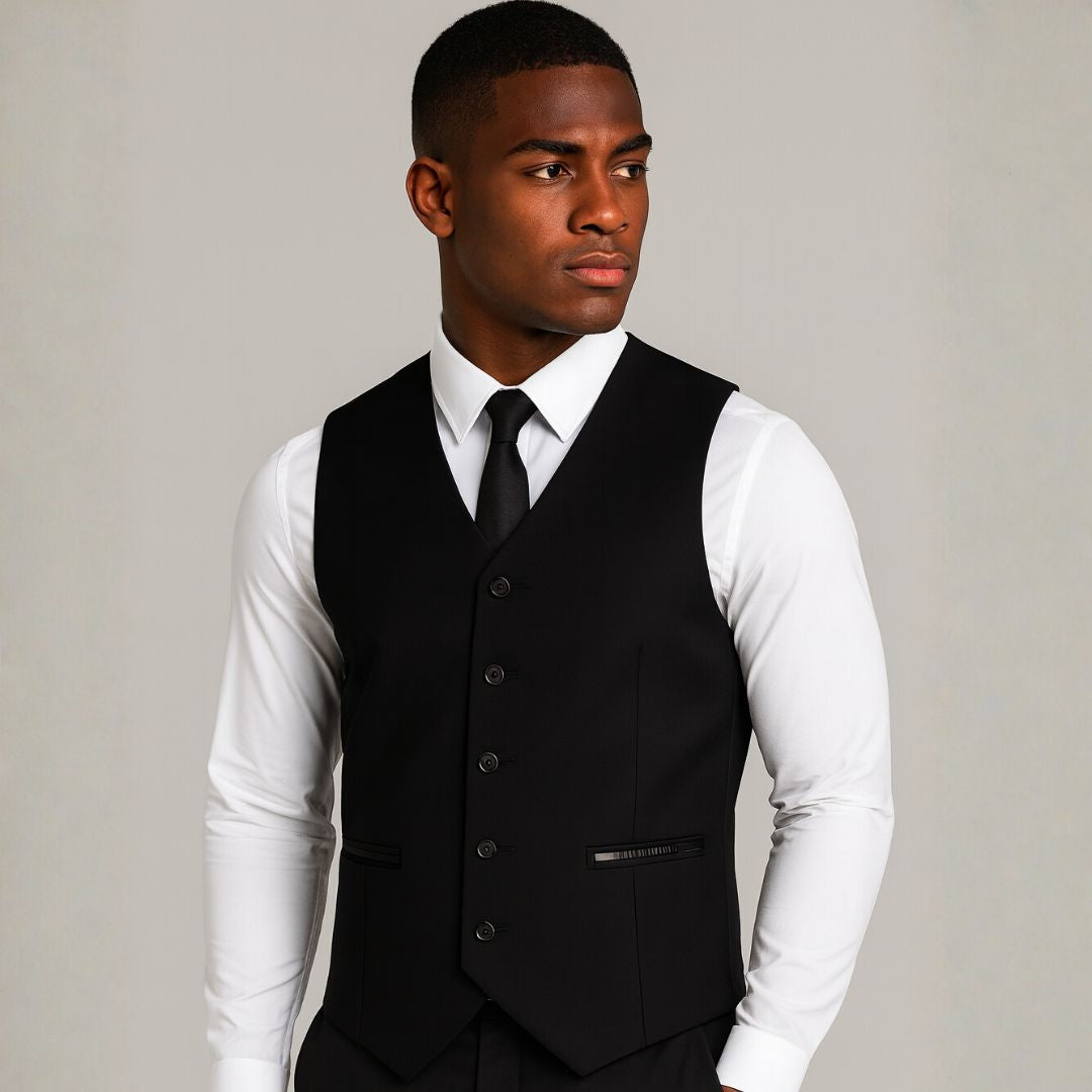 Colete Social Slim Masculino Oxford - Togoroki - Dom Conrado