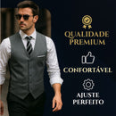 Colete Social Slim Masculino Oxford - Togoroki - Dom Conrado