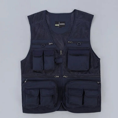 Colete Tático de Pesca Masculino - Parker - Dom Conrado