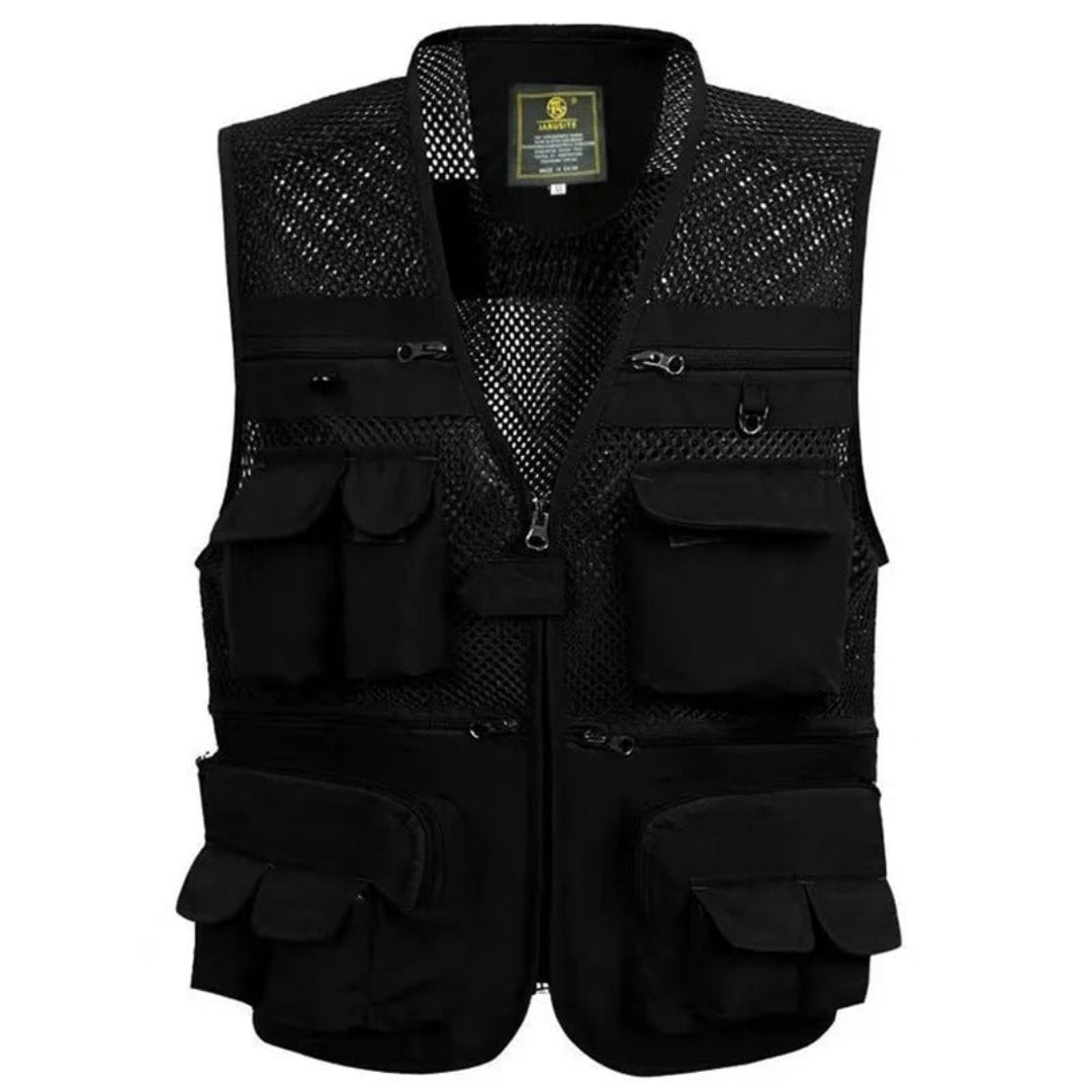 Colete Tático de Pesca Masculino - Parker - Dom Conrado