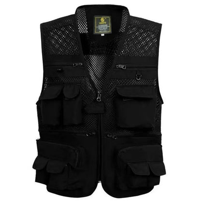Colete Tático de Pesca Masculino - Parker - Dom Conrado